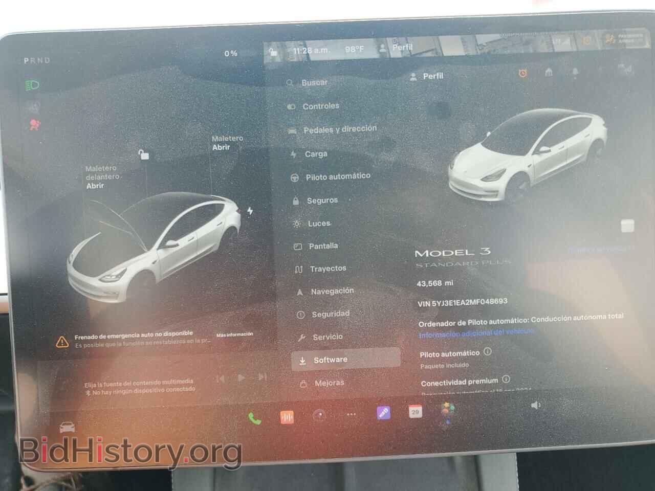 2021 TESLA MODEL 3 - VIN: 5YJ3E1EA2MF048693 - Photo 9