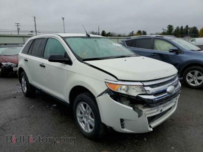 2012 Ford EDGE Edge SE, white — VIN 2FMDK3GC2CBA18267, Copart