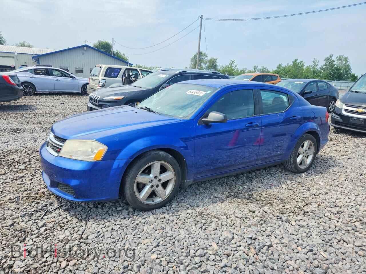 2014 Dodge AVENGER SE (VIN 1C3CDZAB3EN113395) — фото 1 из 12, Copart, повреждение: бок