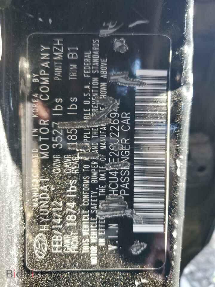 2012 HYUNDAI ACCENT - VIN: KMHCU4AE2CU226942 - Фото 10