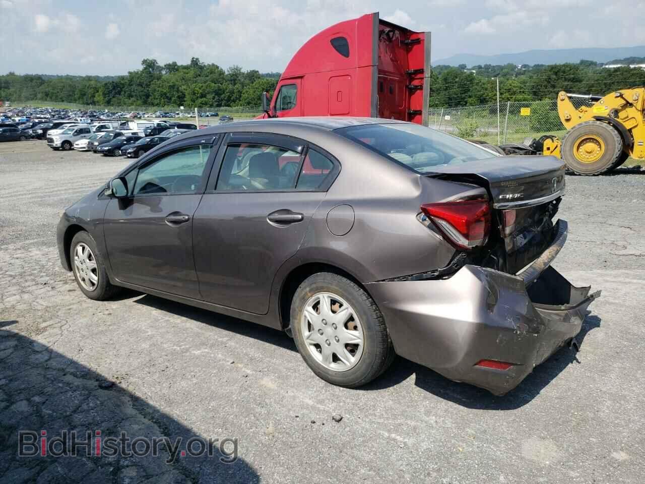 2013 HONDA CIVIC - VIN: 2HGFB2F55DH568914 - Фото 2