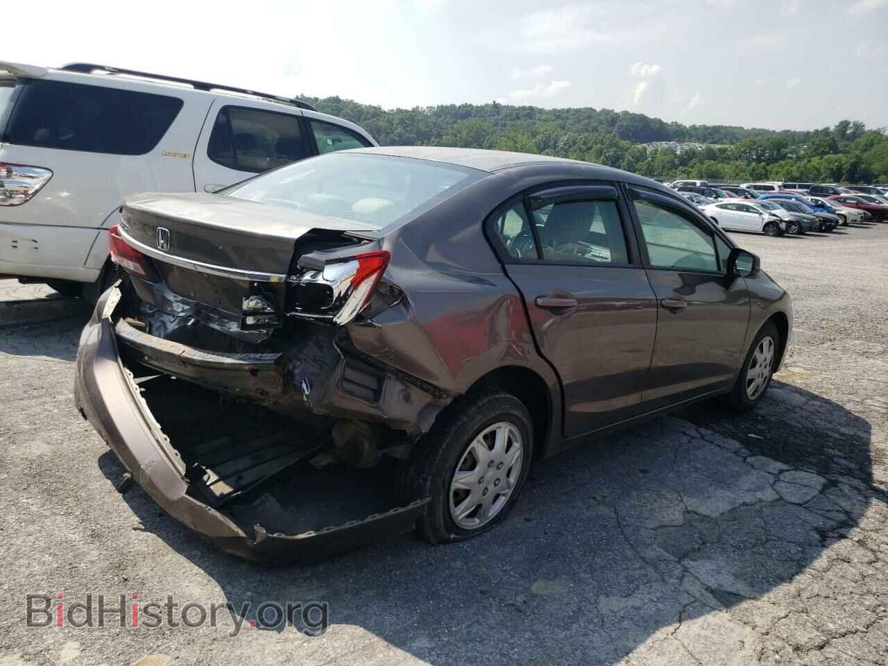 2013 HONDA CIVIC - VIN: 2HGFB2F55DH568914 - Фото 3