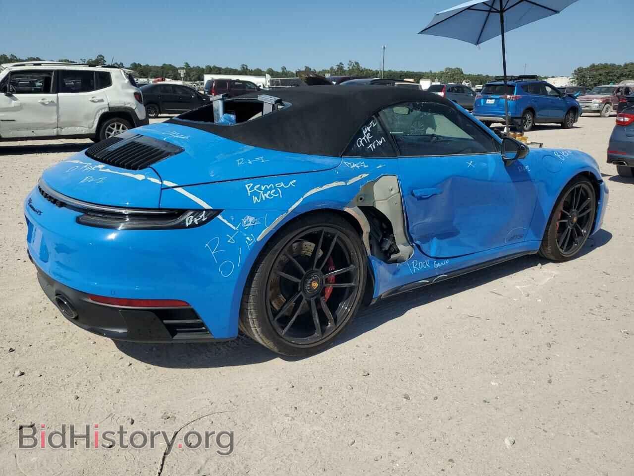 2022 PORSCHE 911 - VIN: WP0CB2A96NS244943 - Фото 3