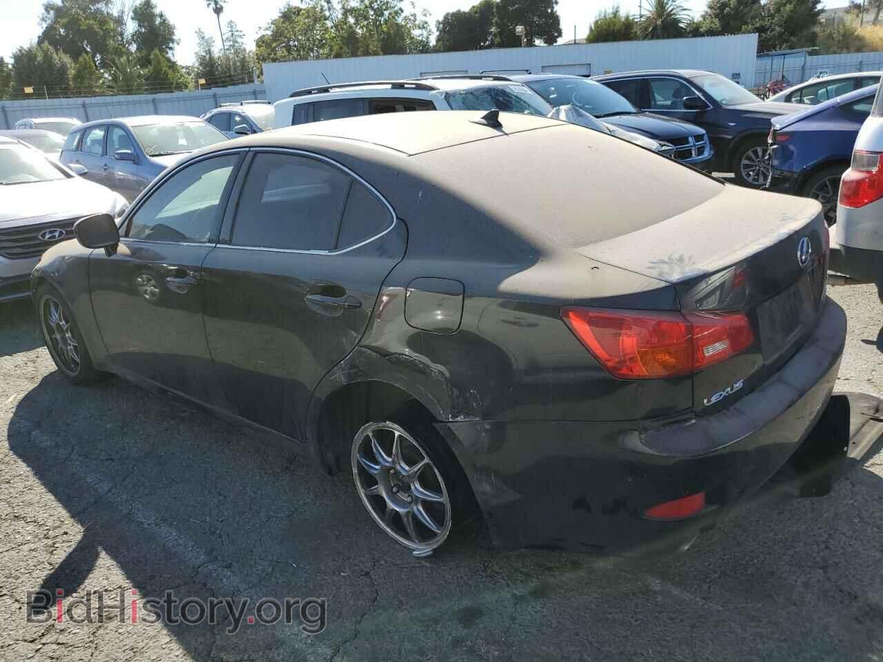 2007 LEXUS IS - VIN: JTHBE262X72007713 - Фото 2