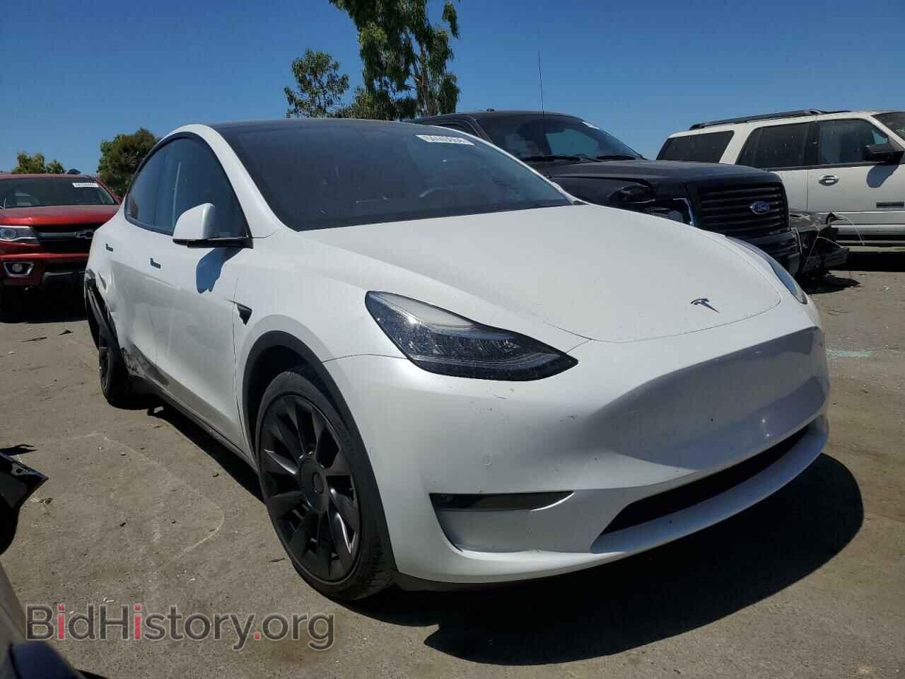 2021 TESLA MODEL Y - VIN: 5YJYGDEE3MF153196 - Photo 4