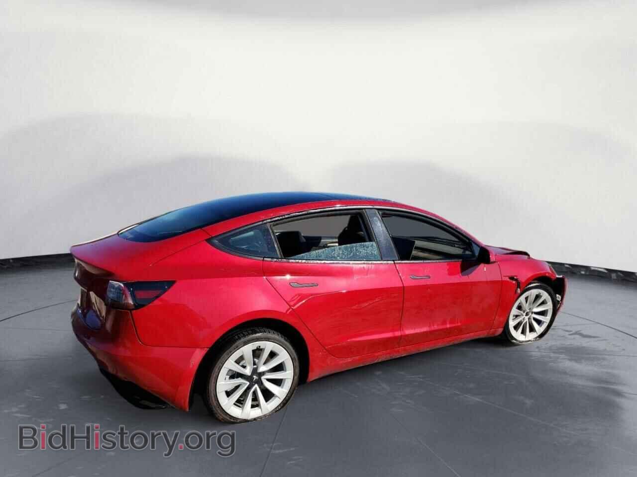 2022 TESLA MODEL 3 - VIN: 5YJ3E1EB8NF192310 - Фото 3