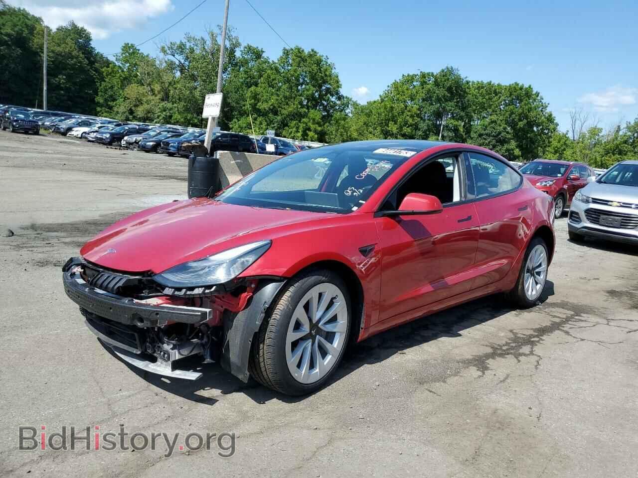 Фотография 5YJ3E1EA8NF288333 - TESLA MODEL 3 2022