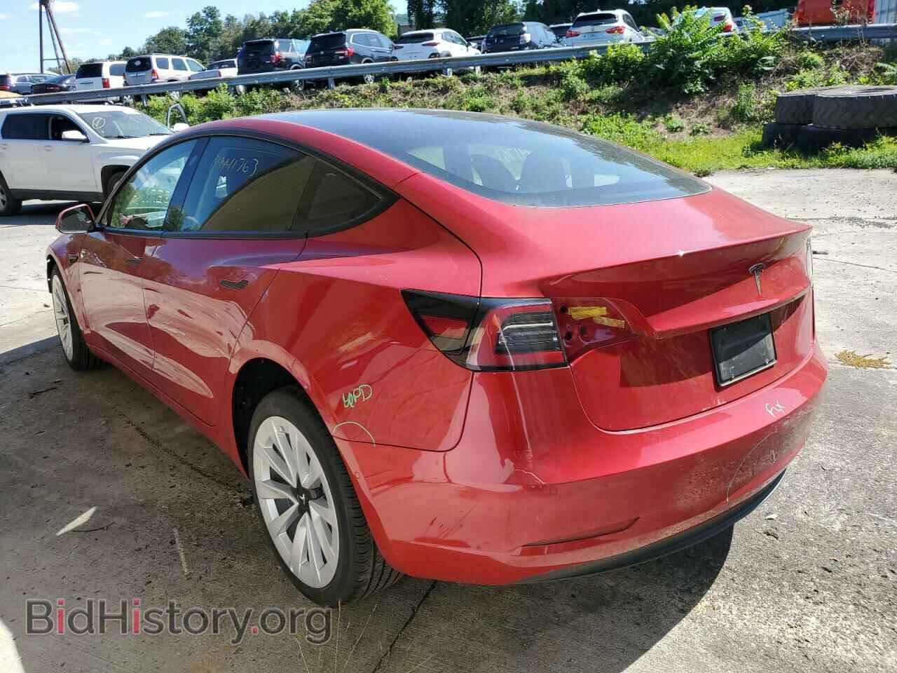 2022 TESLA MODEL 3 - VIN: 5YJ3E1EA8NF288333 - Фото 2