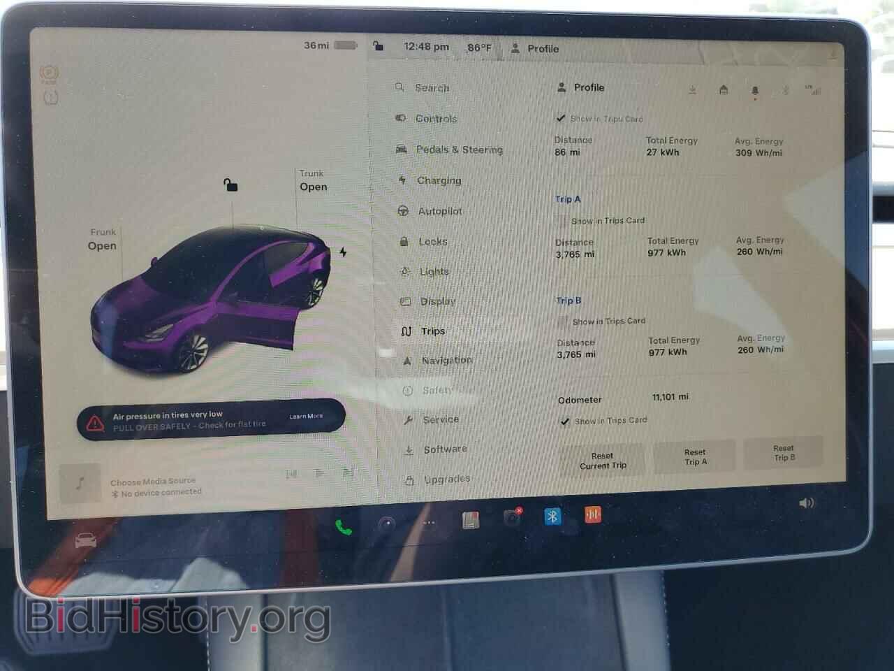 2022 TESLA MODEL 3 - VIN: 5YJ3E1EA8NF288333 - Фото 9