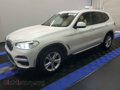 2021 BMW X3 X3 SDRIVE3, белый — VIN 5UXTY3C03M9H42432, Copart