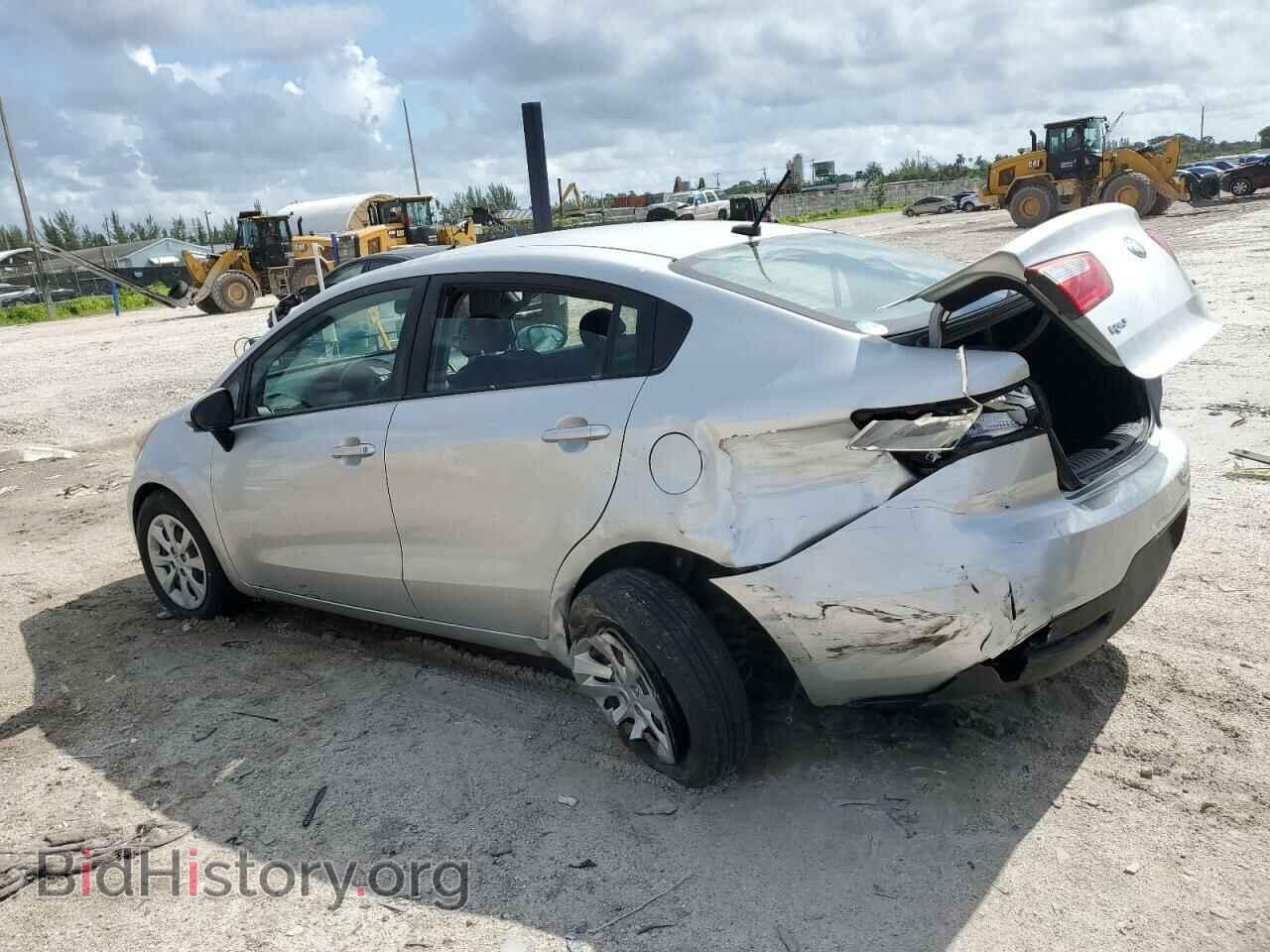 2014 KIA RIO - VIN: KNADM4A32E6329029 - Фото 2