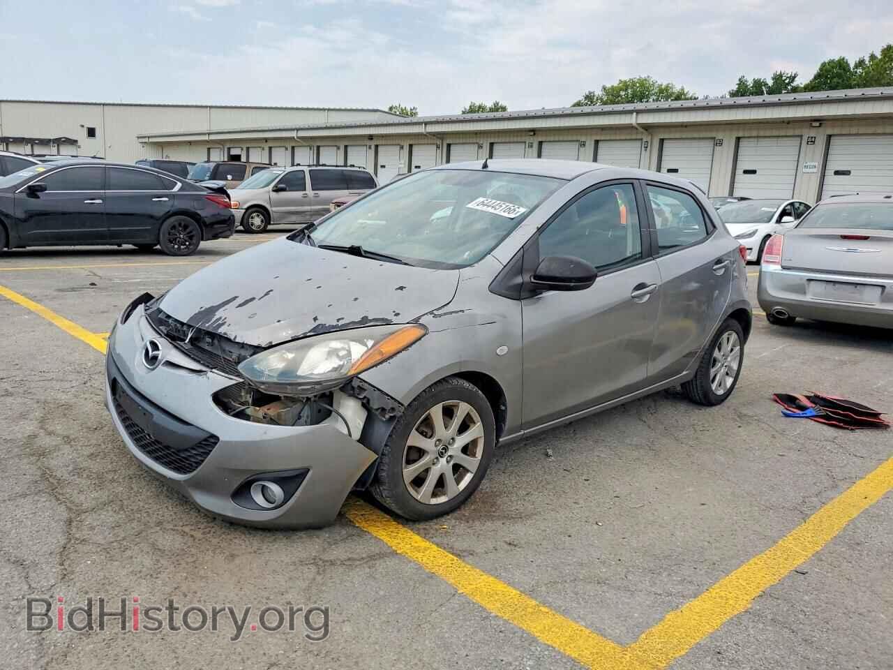 2014 Mazda 2 Touring (VIN JM1DE1LY9E0174358) — photo 1 of 12, Copart, damage: front end