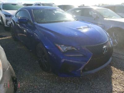 2015 Lexus RC RC-F, синий — VIN JTHHP5BC9F5000558, Copart