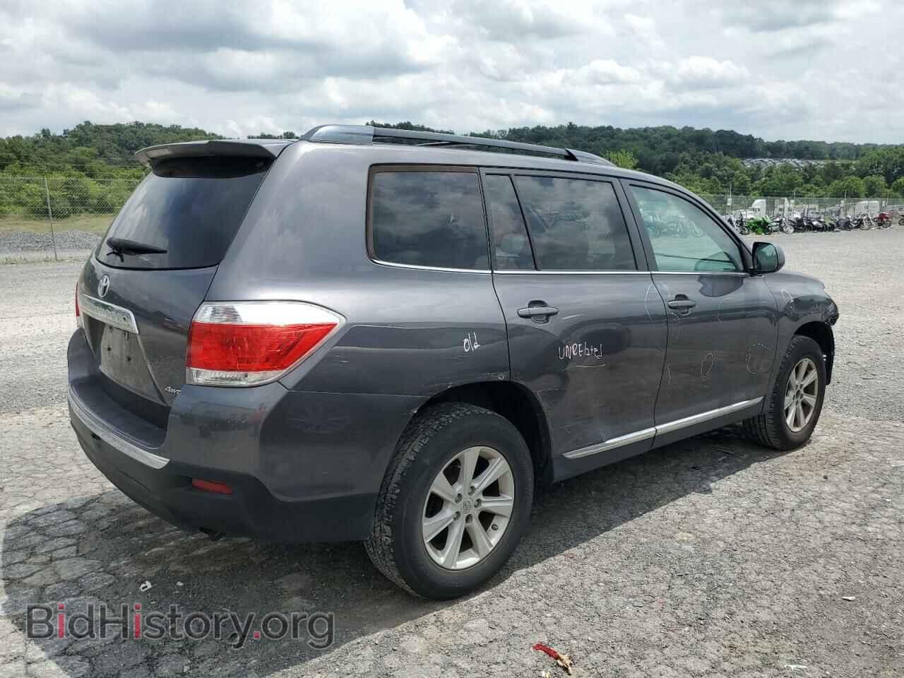 2013 TOYOTA HIGHLANDER - VIN: 5TDBK3EH8DS225899 - Фото 3
