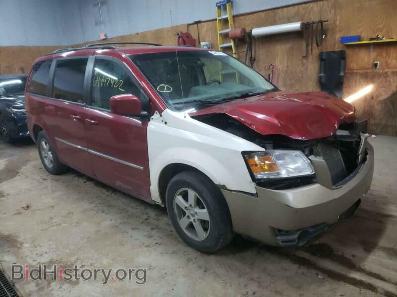 2010 Dodge CARAVAN Grand Cara (VIN 2D4RN5D13AR135735) — фото 1 из 10, Copart, повреждение: передняя часть