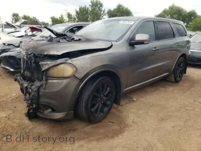 2011 Dodge DURANGO R/T, gray — VIN 1D4SE6GT6BC720453, Copart