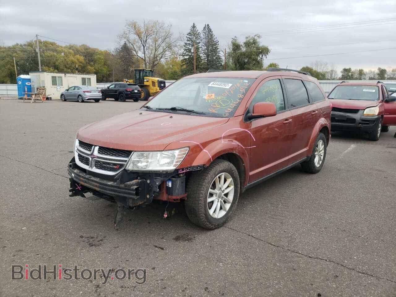 2013 DODGE JOURNEY - VIN: 3C4PDDBG7DT547893 - Фото 2