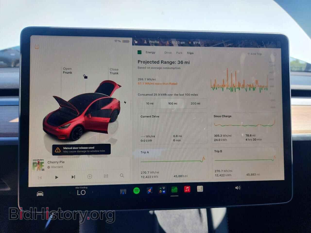 2023 TESLA MODEL Y - VIN: 7SAYGDEE9PA107750 - Photo 9