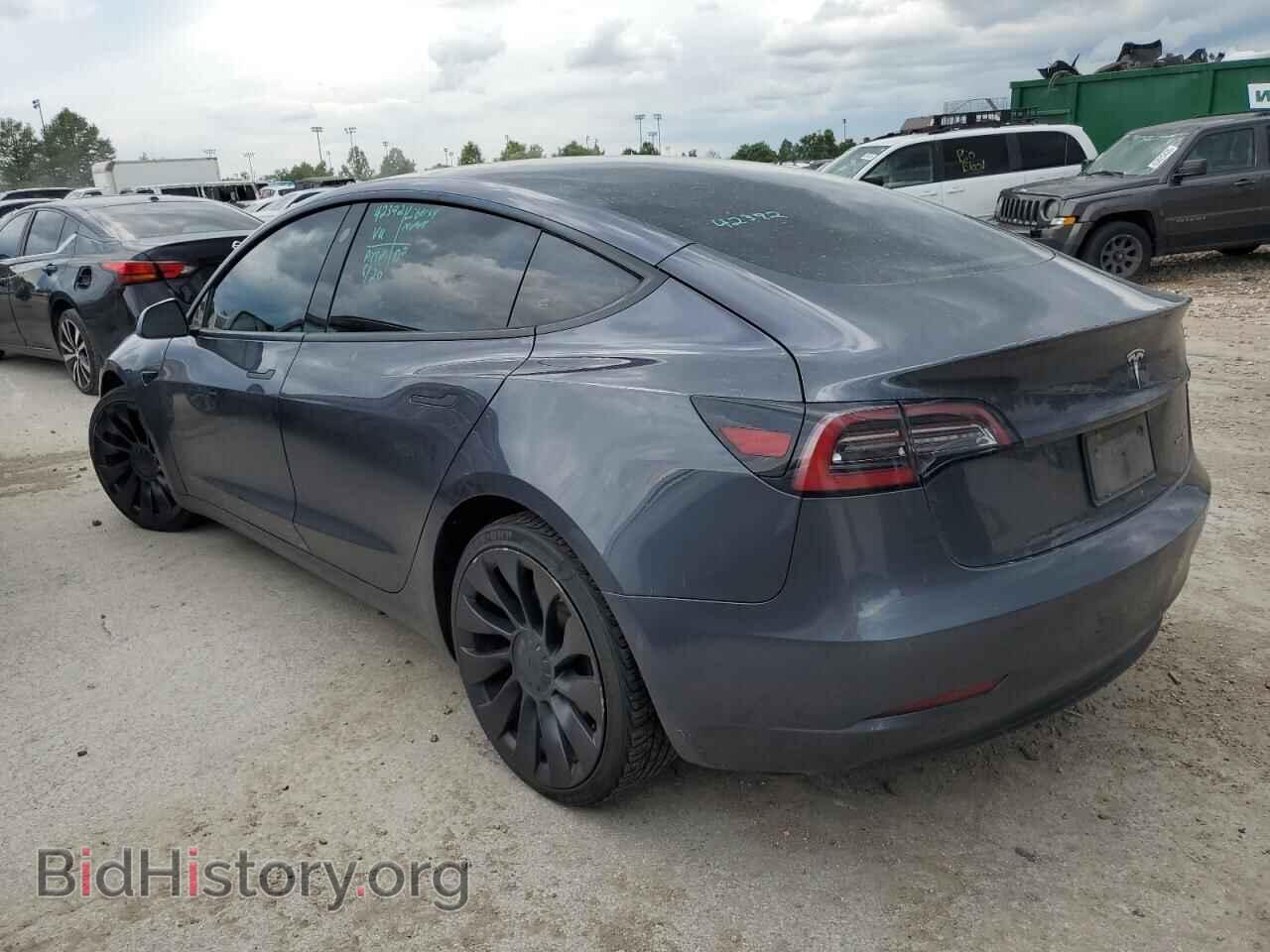 2022 TESLA MODEL 3 - VIN: 5YJ3E1EB7NF202096 - Photo 2