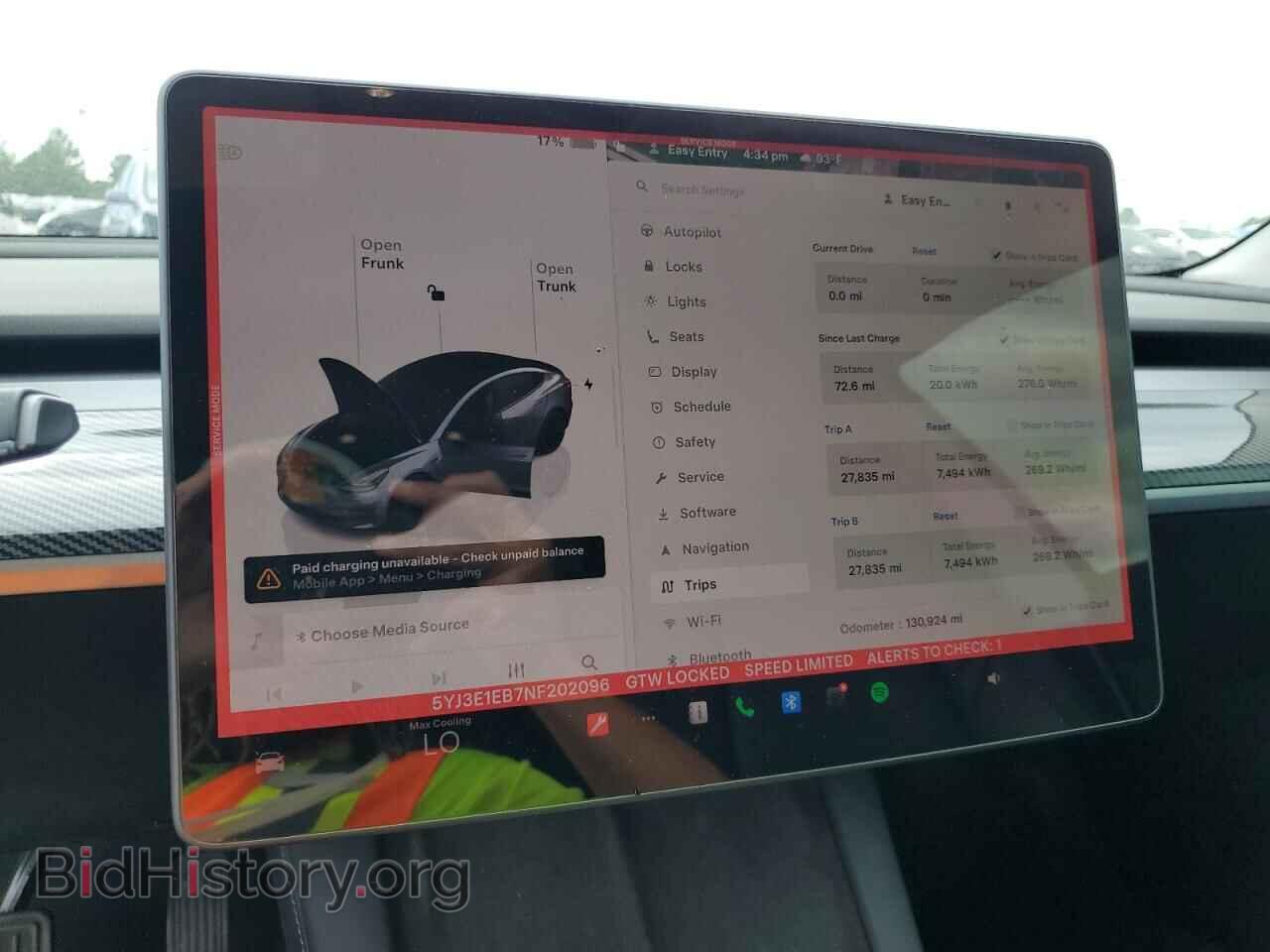 2022 TESLA MODEL 3 - VIN: 5YJ3E1EB7NF202096 - Photo 9