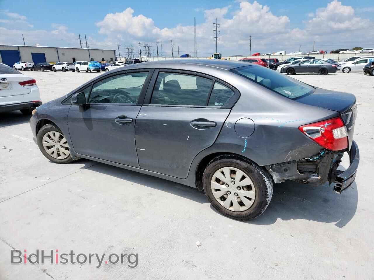 2012 HONDA CIVIC - VIN: 2HGFB2F59CH566839 - Фото 3