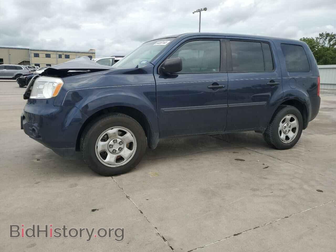 Photo 5FNYF3H20CB039041 - HONDA PILOT 2012