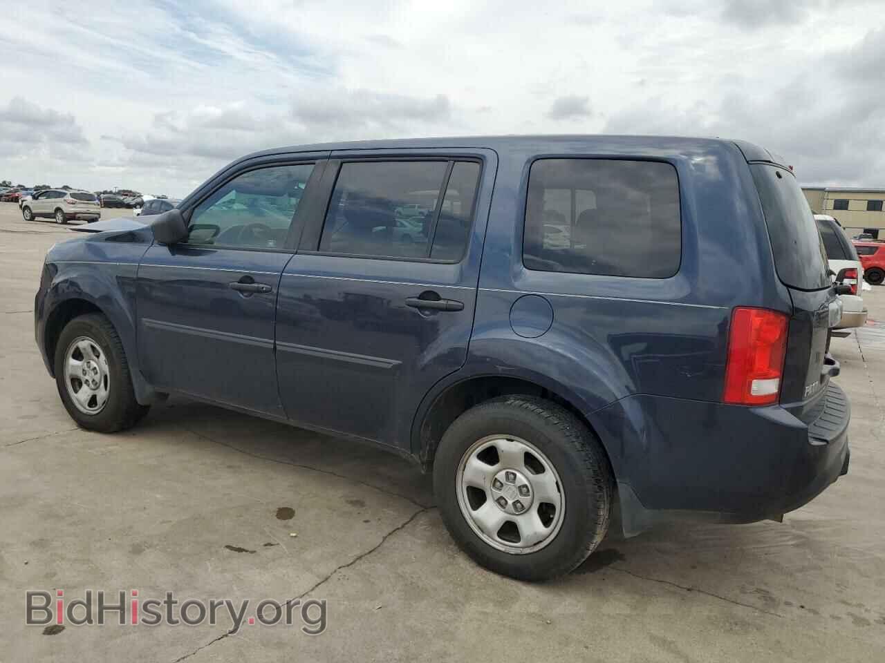 2012 HONDA PILOT - VIN: 5FNYF3H20CB039041 - Фото 2