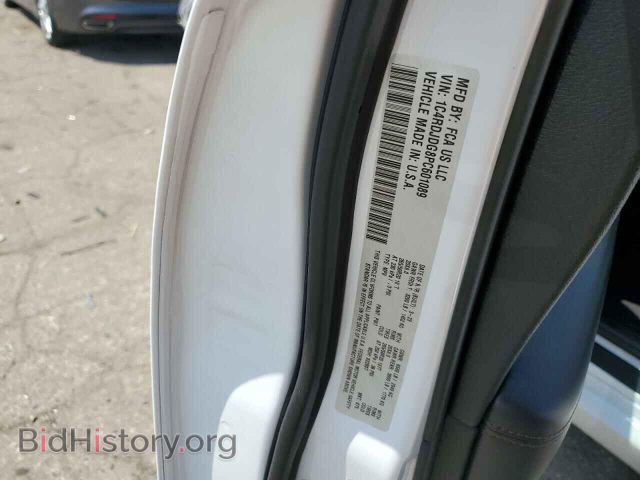 2023 DODGE DURANGO - VIN: 1C4RDJDG8PC601089 - Фото 13