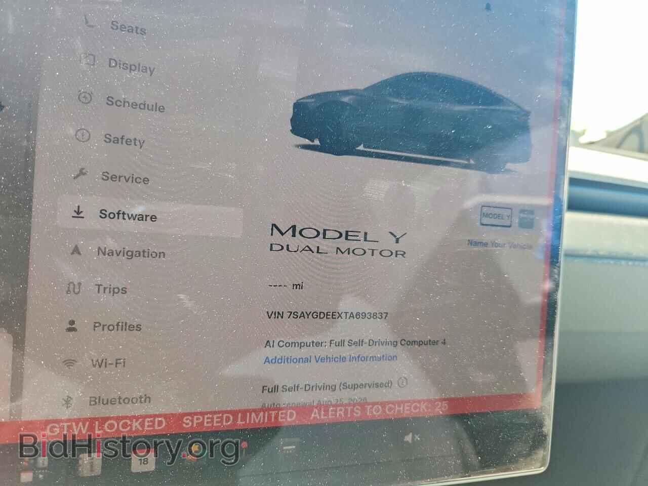 2026 TESLA MODEL Y - VIN: 7SAYGDEEXTA693837 - Фото 9