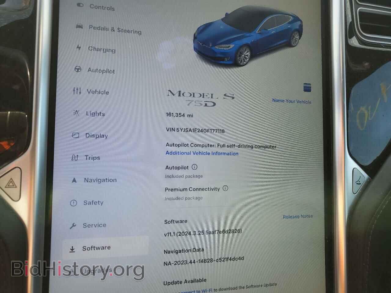 2016 TESLA MODEL S - VIN: 5YJSA1E24GF177118 - Photo 9