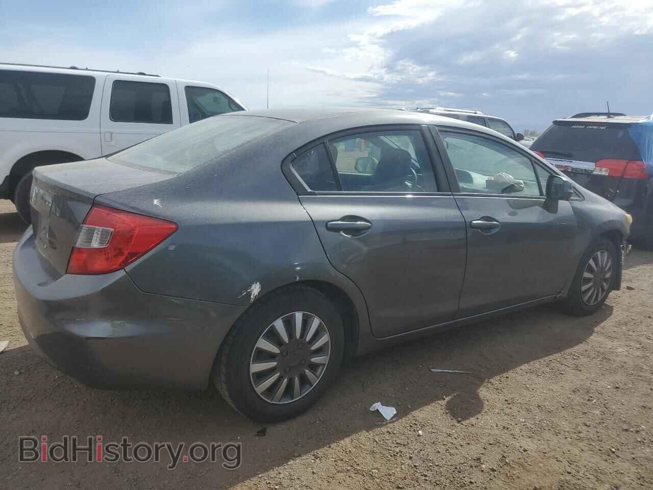 2012 HONDA CIVIC - VIN: 2HGFB2F54CH317400 - Фото 3