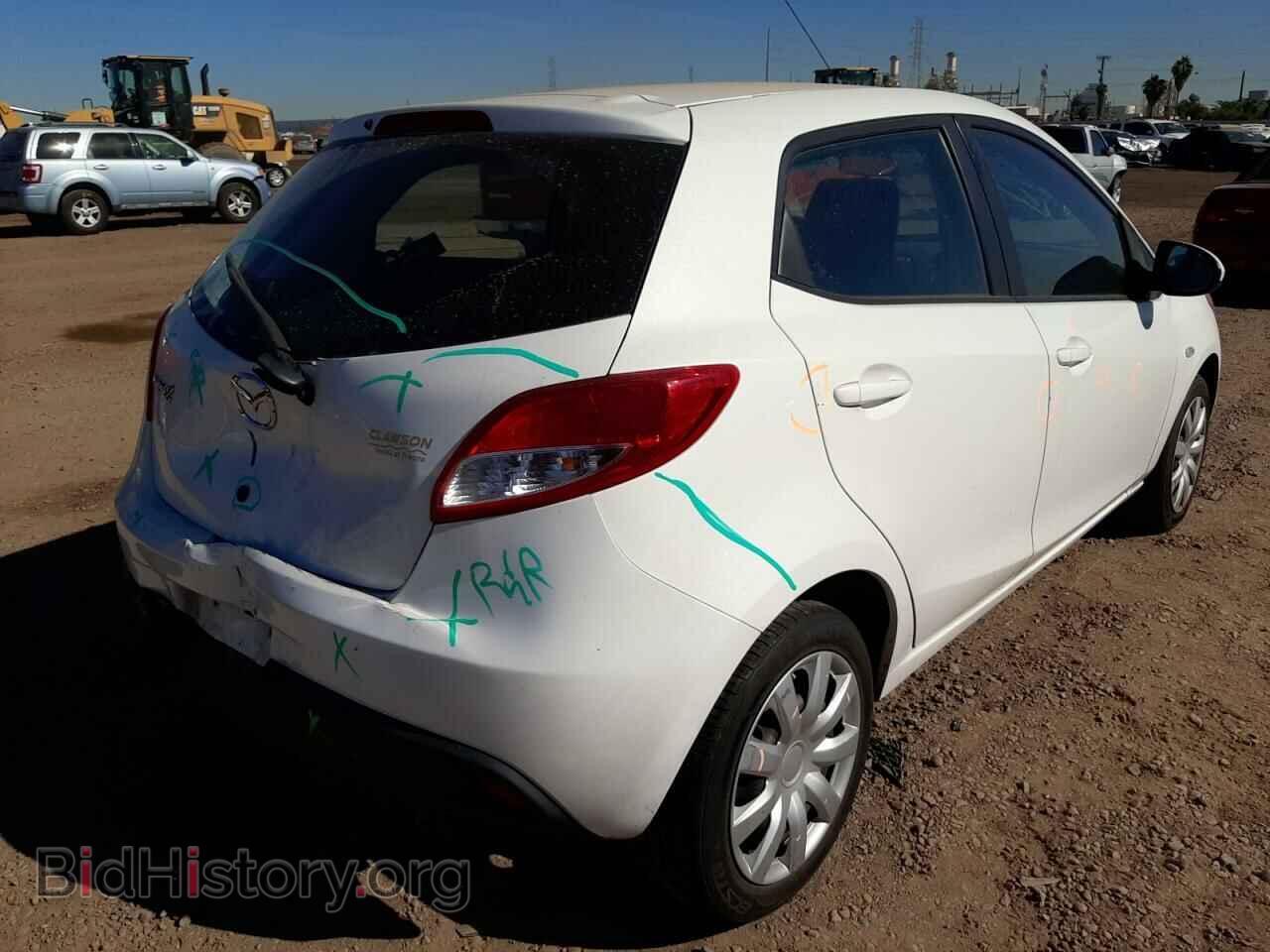2014 MAZDA 2 - VIN: JM1DE1KY6E0177168 - Фото 4