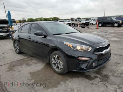 2020 Kia FORTE Forte FE, black — VIN 3KPF24AD2LE247867, Copart