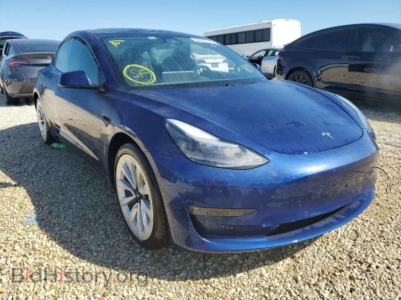 Photo 5YJ3E1EB6MF902433 - TESLA MODEL 3 2021