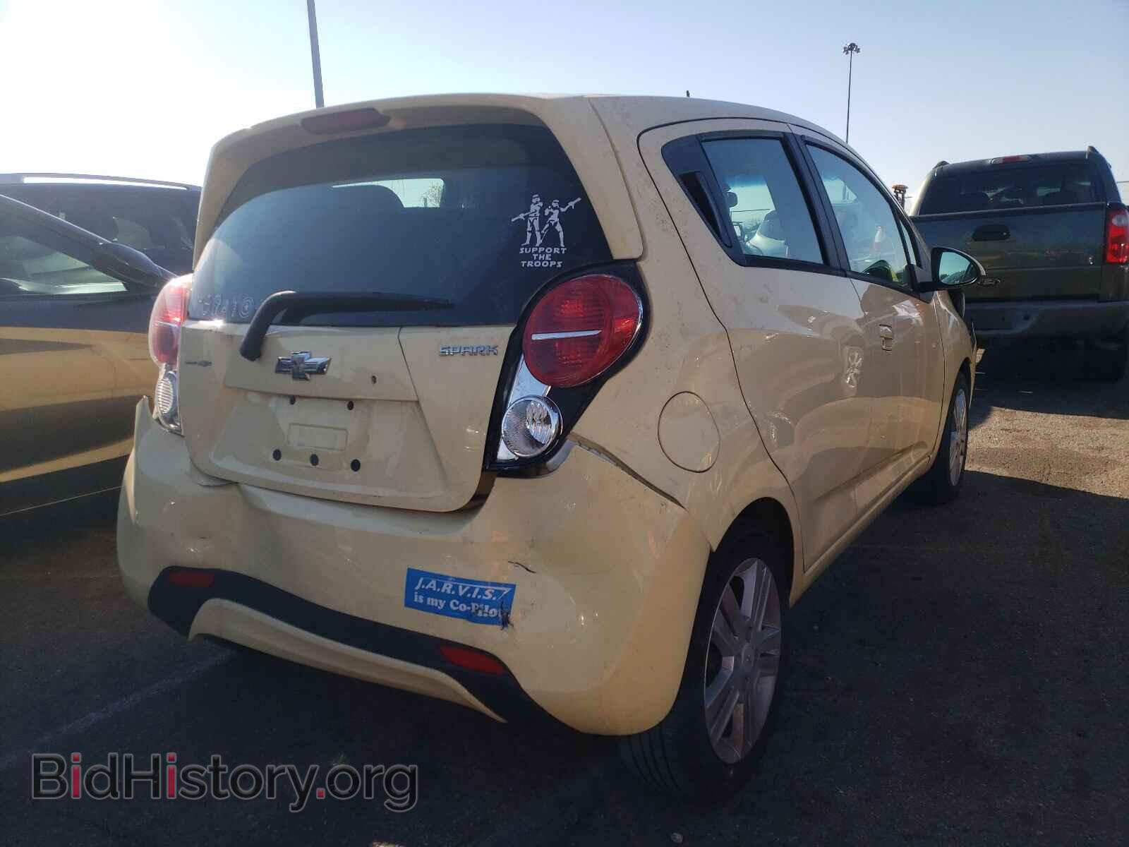 2014 CHEVROLET SPARK - VIN: KL8CB6S9XEC456155 - Фото 4