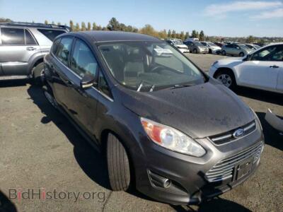 2015 Ford CMAX C-MAX SEL, серый — VIN 1FADP5BU0FL123093, Copart