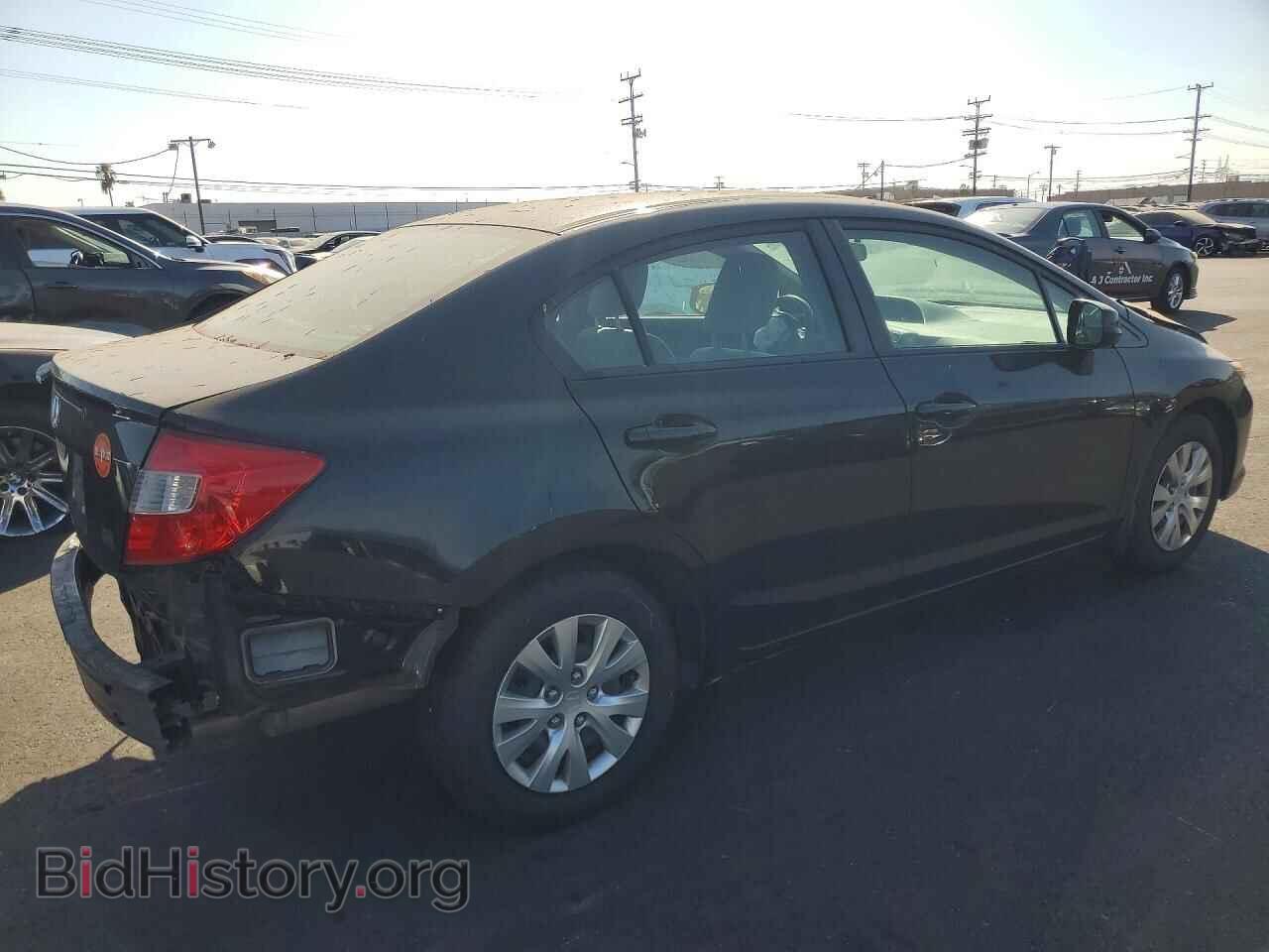 2012 HONDA CIVIC - VIN: 2HGFB2F48CH100763 - Photo 3