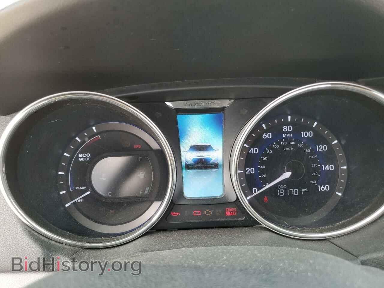 2012 HYUNDAI SONATA - VIN: KMHEC4A42CA042329 - Фото 9