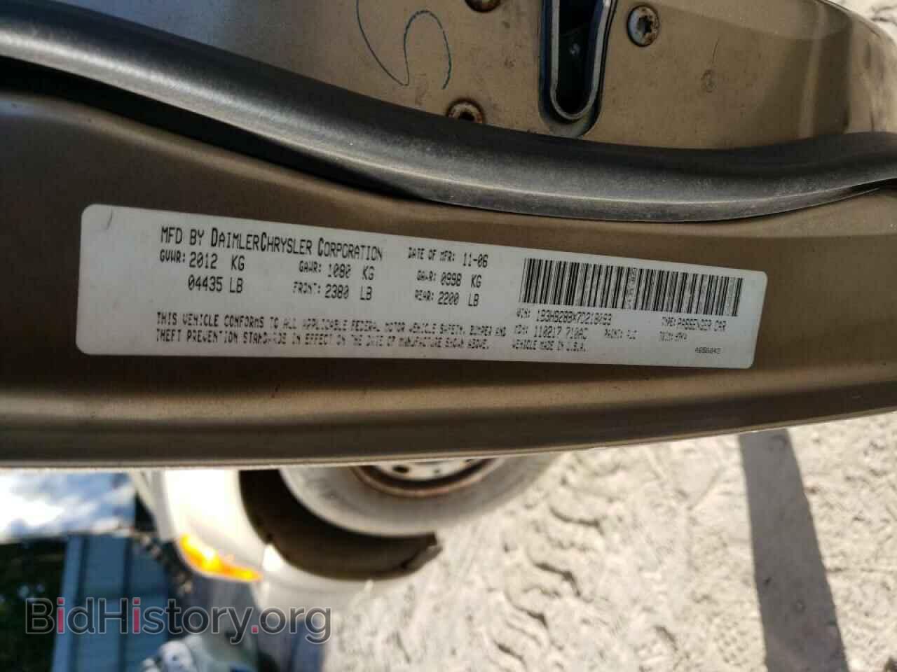 2007 DODGE CALIBER - VIN: 1B3HB28BX7D218093 - Фото 10