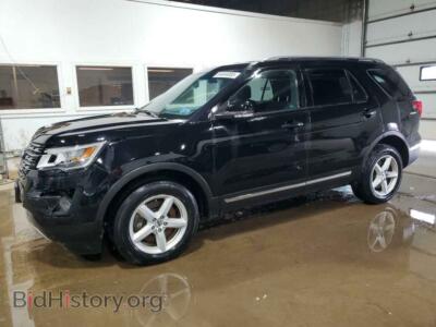2017 Ford EXPLORER XLT, черный — VIN 1FM5K8D82HGA87784, Copart