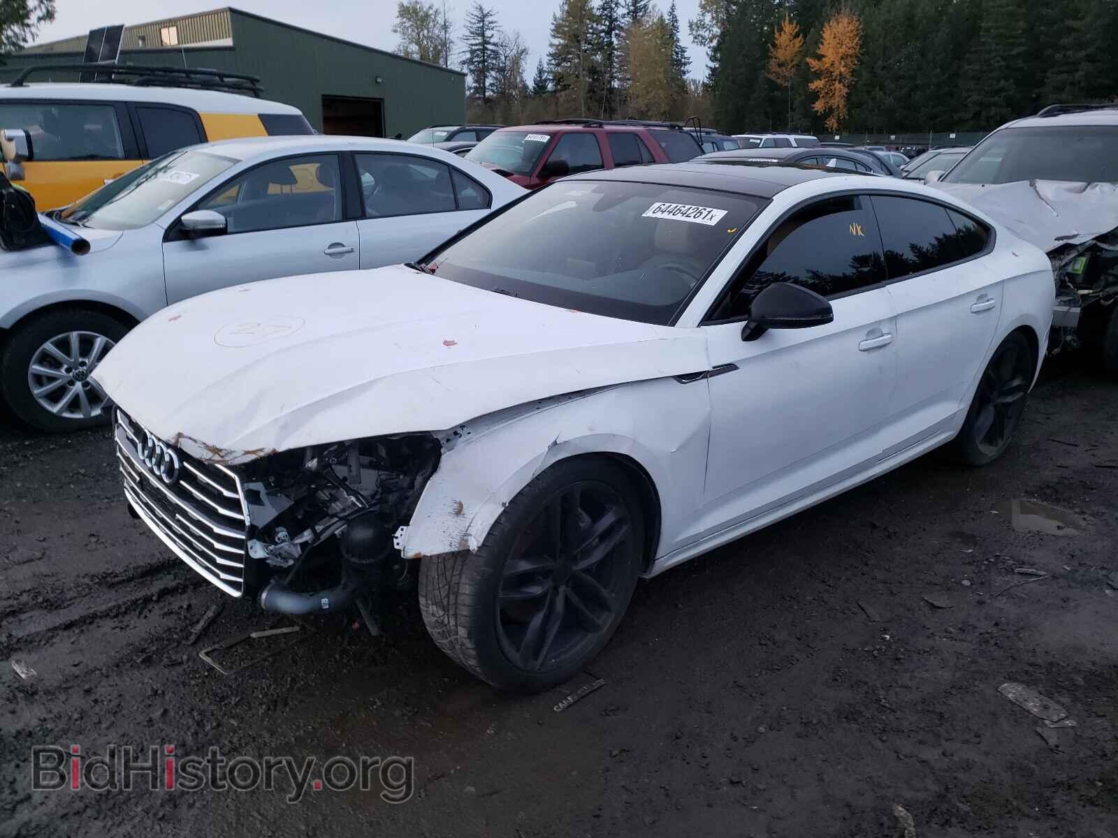 2019 AUDI A5 - VIN: WAUANCF52KA057370 - Фото 2