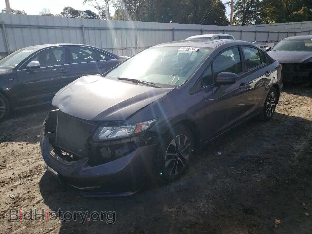 2014 HONDA CIVIC - VIN: 2HGFB2F89EH541632 - Фото 2