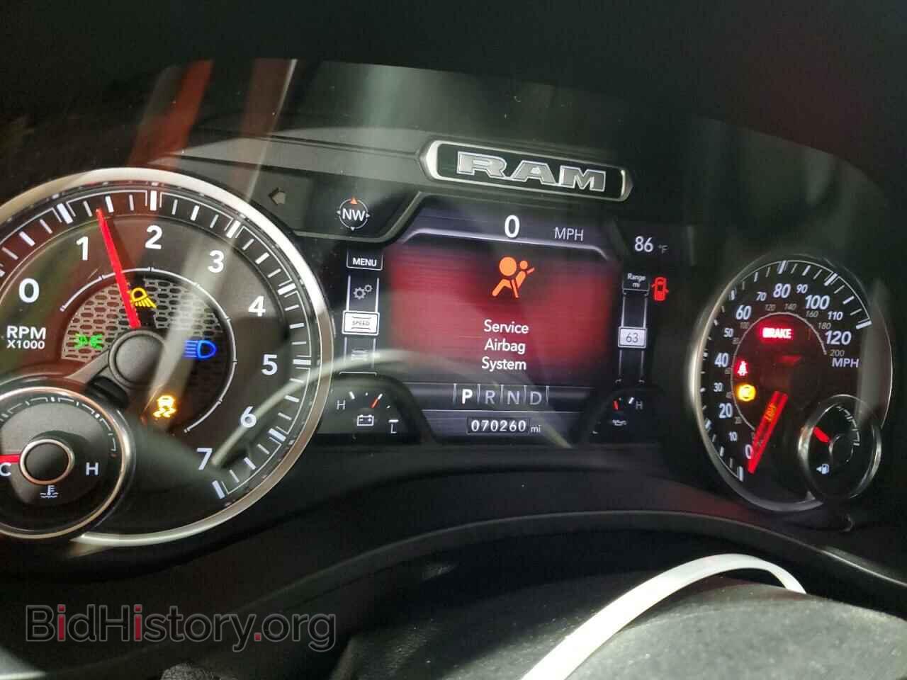 2019 RAM 1500 - VIN: 1C6SRFJT9KN715527 - Фото 9