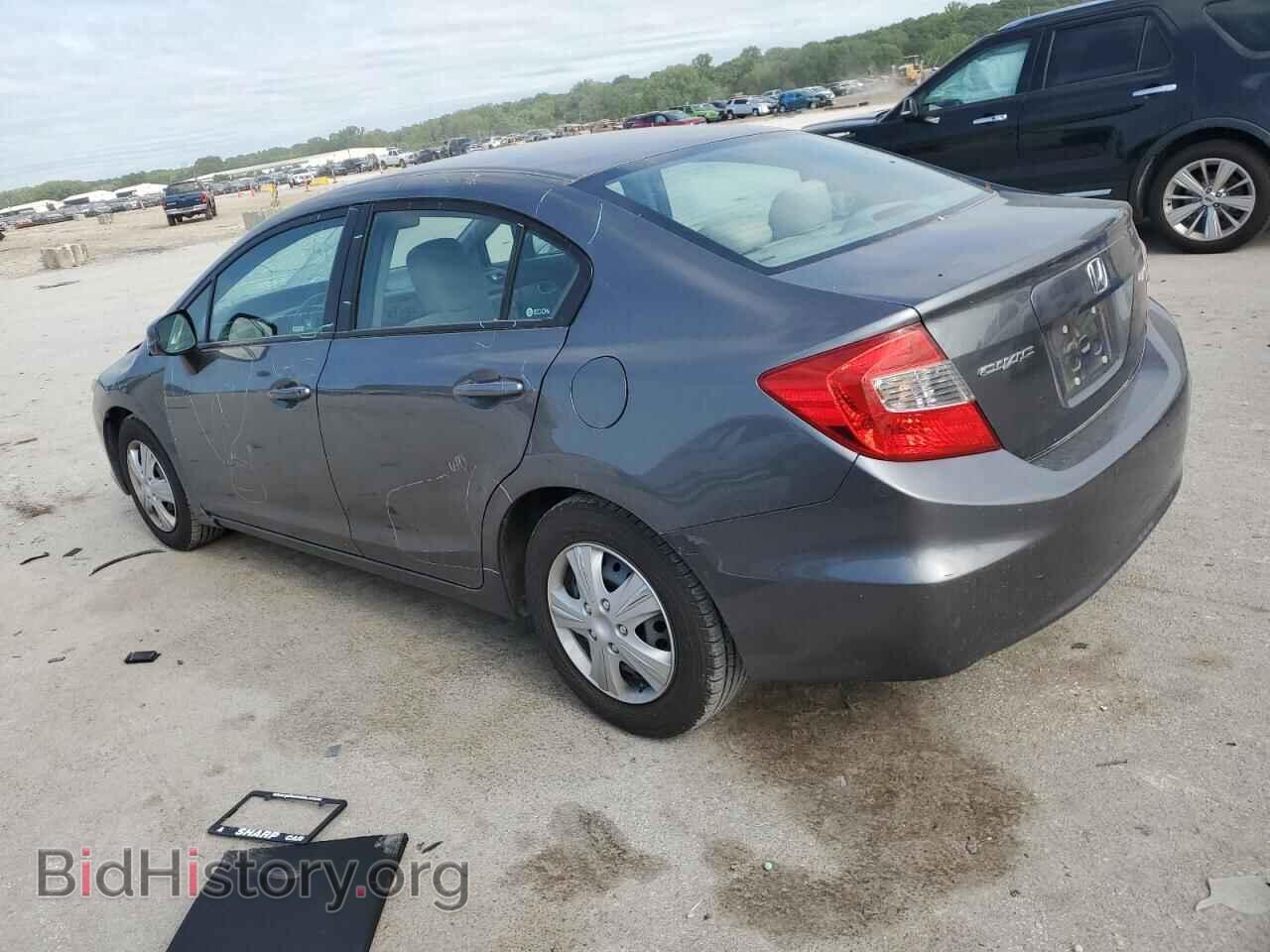 2012 HONDA CIVIC - VIN: 19XFB2F59CE101617 - Фото 2
