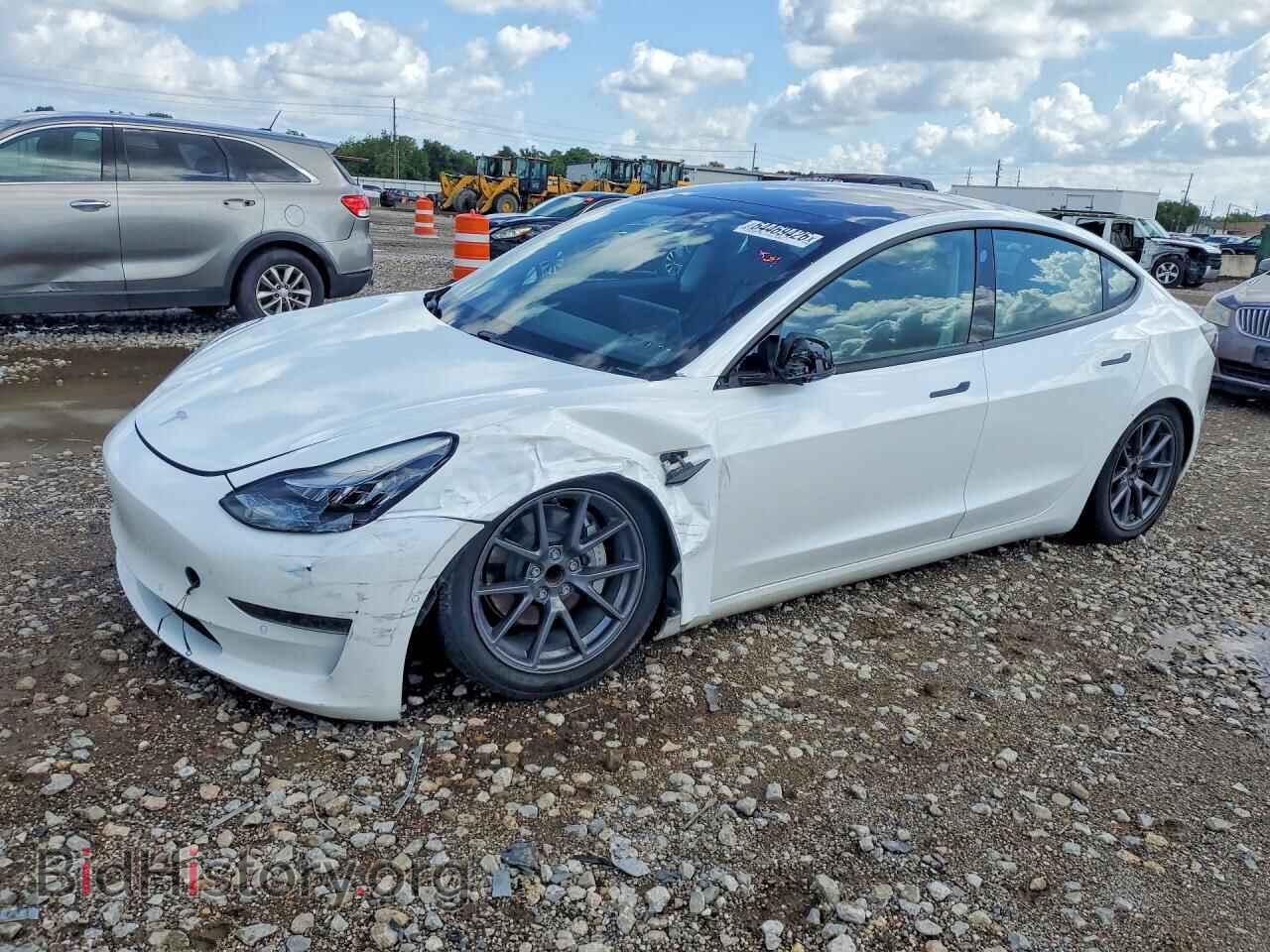 Фотография 5YJ3E1EA2MF854226 - TESLA MODEL 3 2021