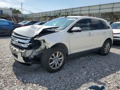 2012 Ford EDGE Limited, white — VIN 2FMDK4KC7CBA23493, Copart