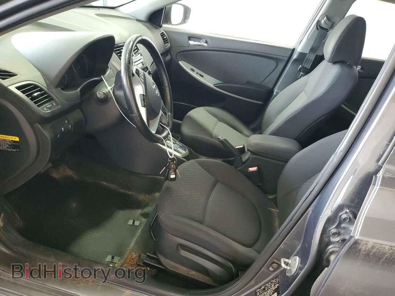 2012 HYUNDAI ACCENT - VIN: KMHCU5AE9CU013055 - Фото 6