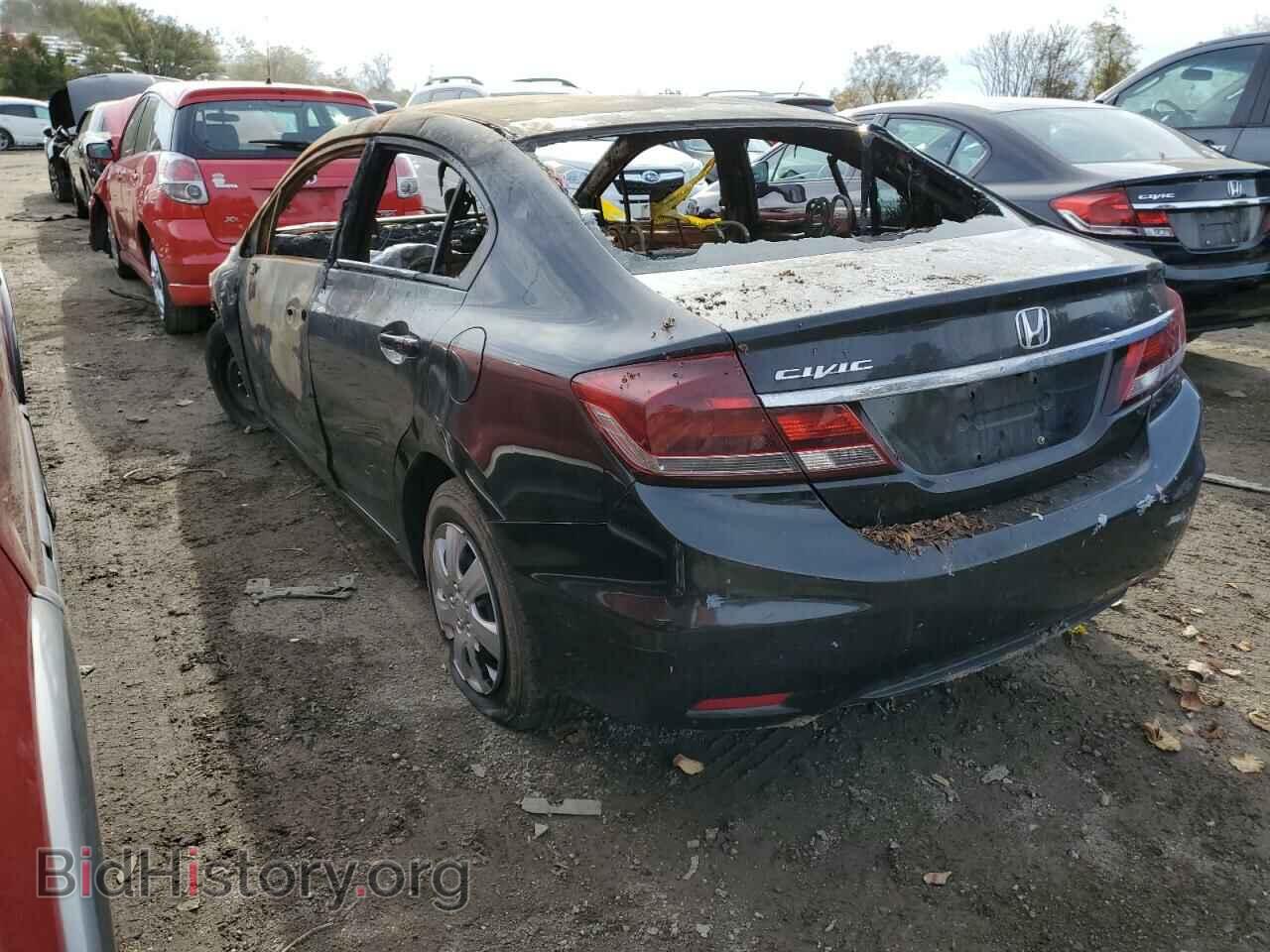 2014 HONDA CIVIC - VIN: 2HGFB2F5XEH558932 - Фото 3