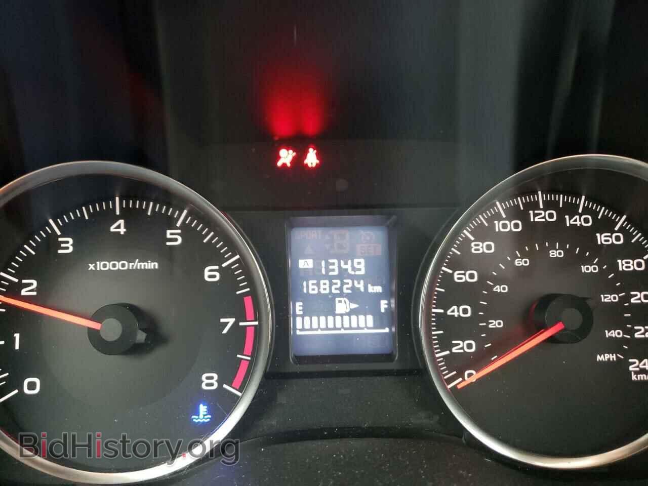 2013 SUBARU XV - VIN: JF2GPAVC8D1856652 - Фото 8