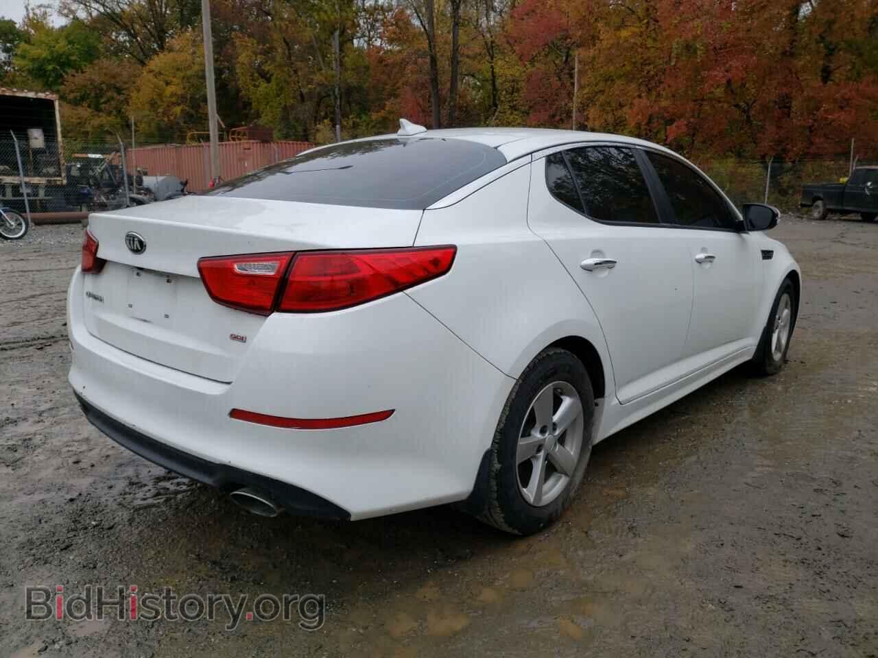 2015 KIA OPTIMA - VIN: 5XXGM4A70FG360513 - Фото 4